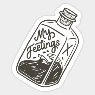 My Feelings Sticker